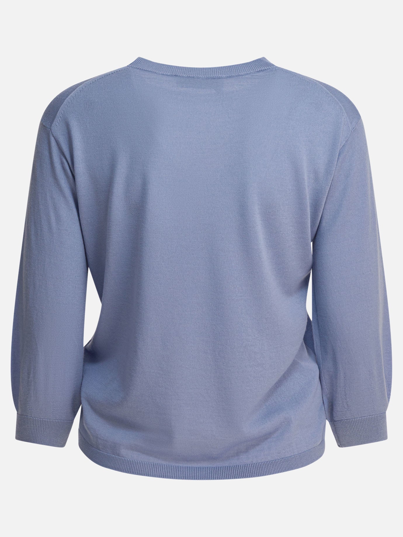 Crewneck sweaters Solid colour  Light blue - Max Mara S Women | PDP | VIETTI Online Store | Zoom-Modal_2

