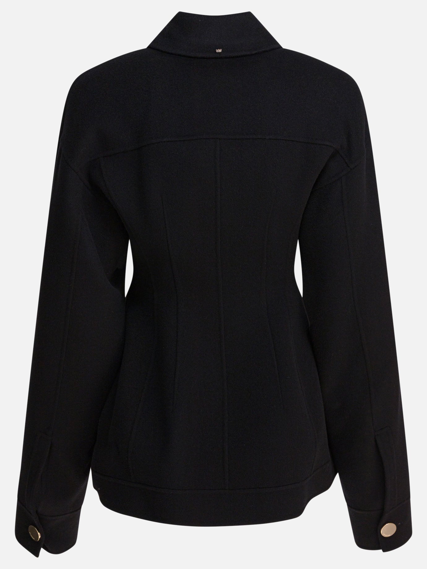 Cappotti corti Solid colour  Nero - Max Mara Sportmax Donna | PDP | VIETTI Online Store | thumbnail_2