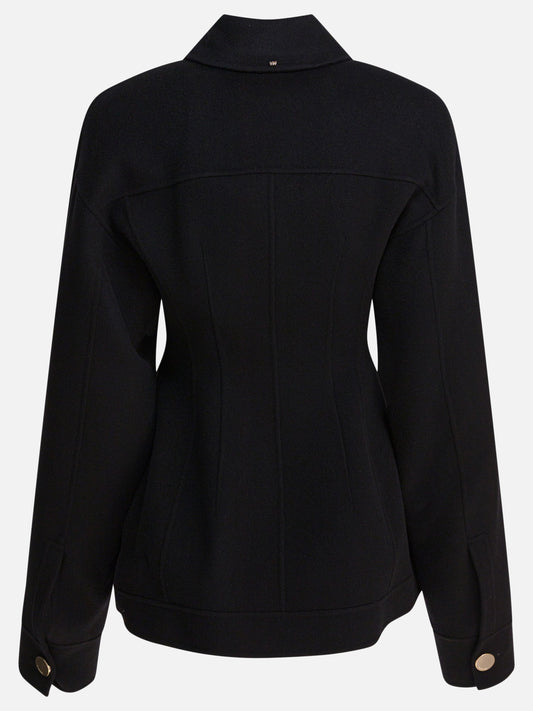 Cappotti corti Solid colour  Nero - Max Mara Sportmax Donna | VIETTI Online Store | 2
