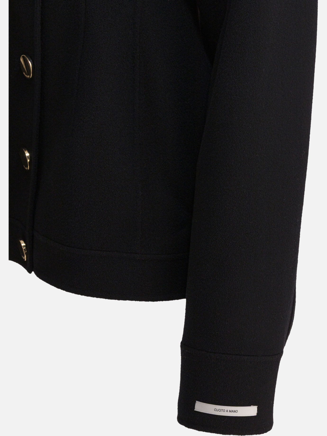 Cappotti corti Solid colour  Nero - Max Mara Sportmax Donna | PDP | VIETTI Online Store | Zoom-Modal_4

