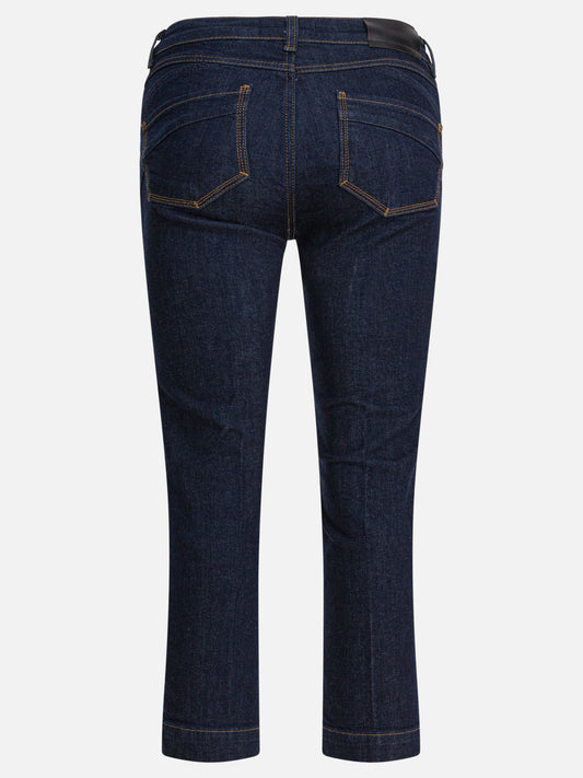 Jeans a gamba dritta Solid colour  Blu - Max Mara Sportmax Donna | PDP | VIETTI Online Store | 2
