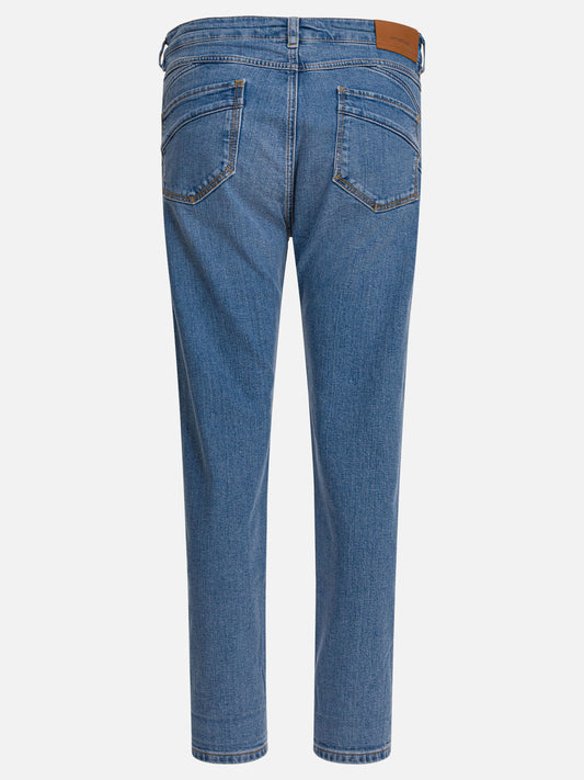 Jeans a gamba dritta Solid colour  Blu - Max Mara Sportmax Donna | PDP | VIETTI Online Store | 2
