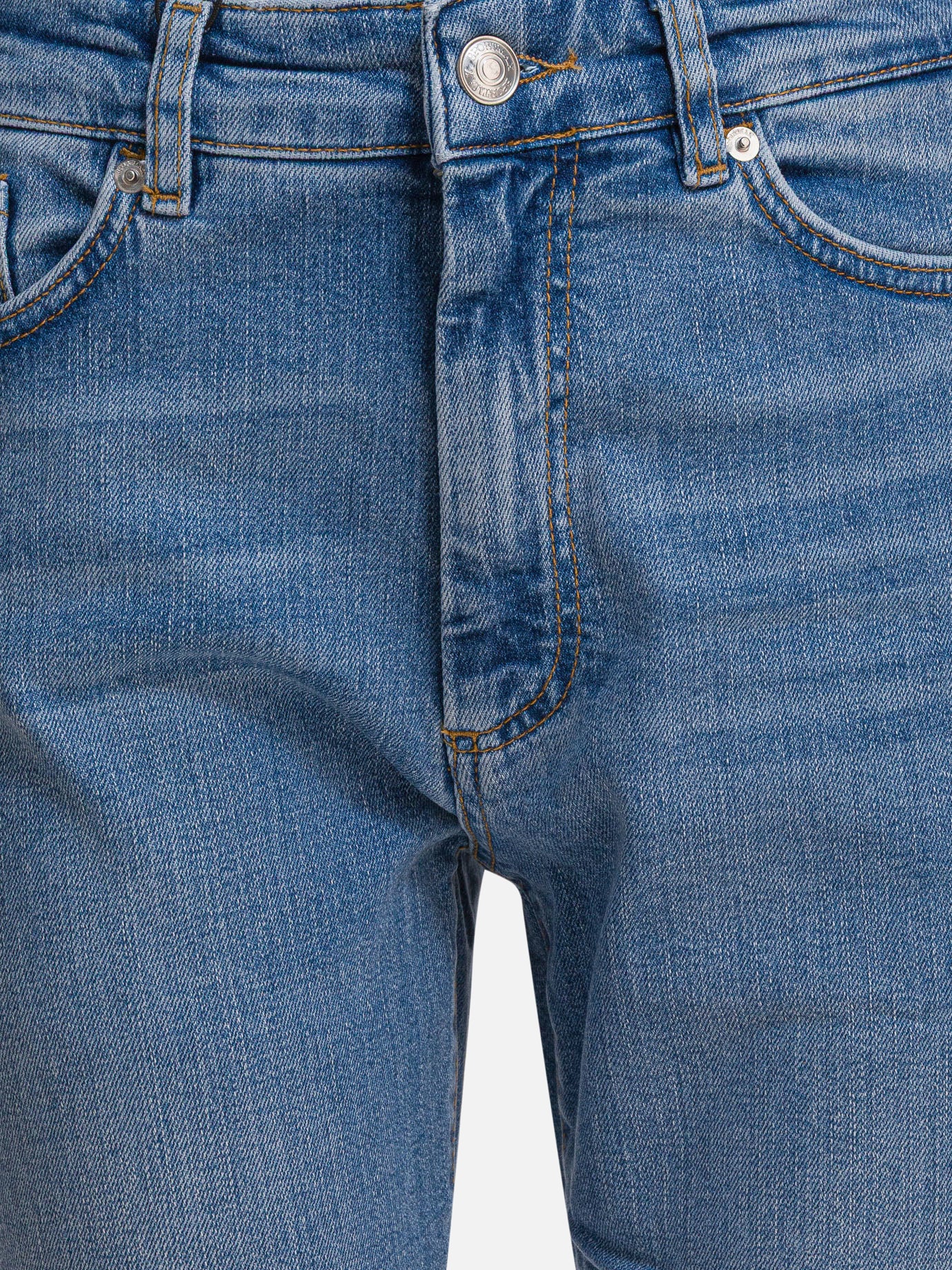 Jeans a gamba dritta Solid colour  Blu - Max Mara Sportmax Donna | PDP | VIETTI Online Store | Zoom-Modal_3
