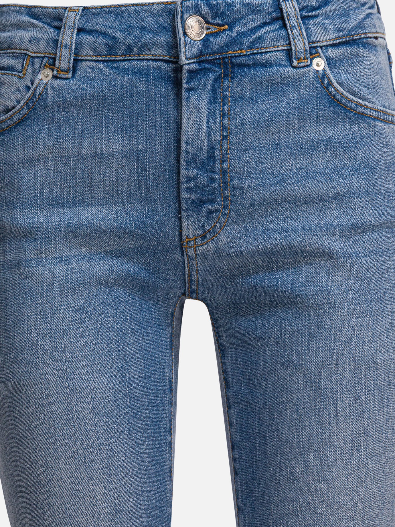 Jeans a gamba dritta Solid colour  Blu - Max Mara Sportmax Donna | PDP | VIETTI Online Store | Zoom-Modal_3
