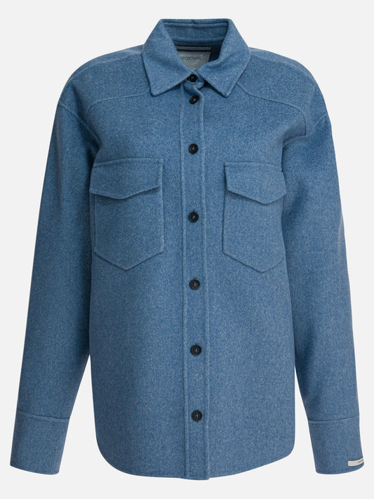 Giacche overshirt Solid colour  Azzurro - Max Mara Sportmax Donna | PDP | VIETTI Online Store 
