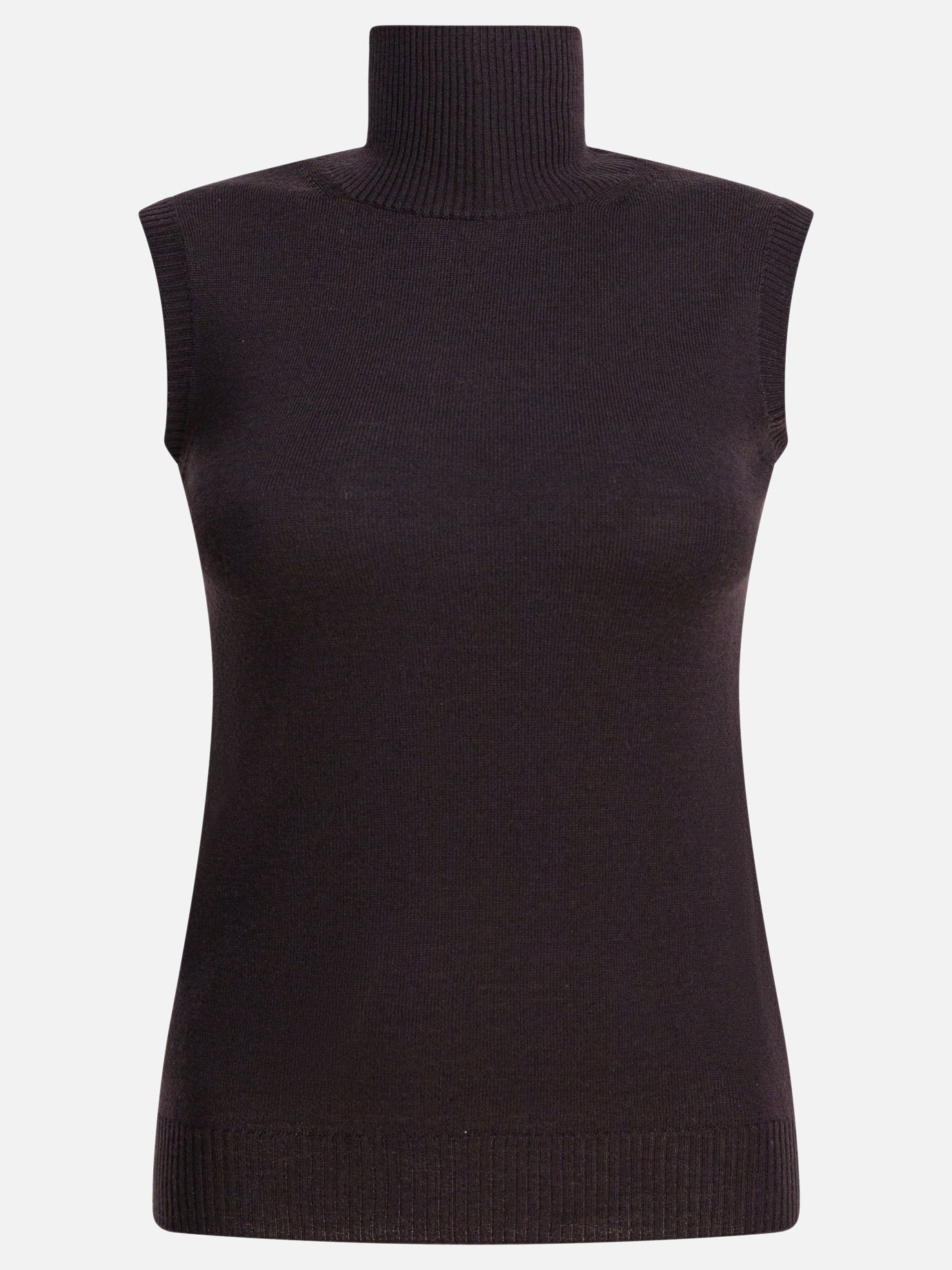 Maglioni dolcevita Solid colour  Marrone - Max Mara Sportmax Donna | PDP | VIETTI Online Store | thumbnail