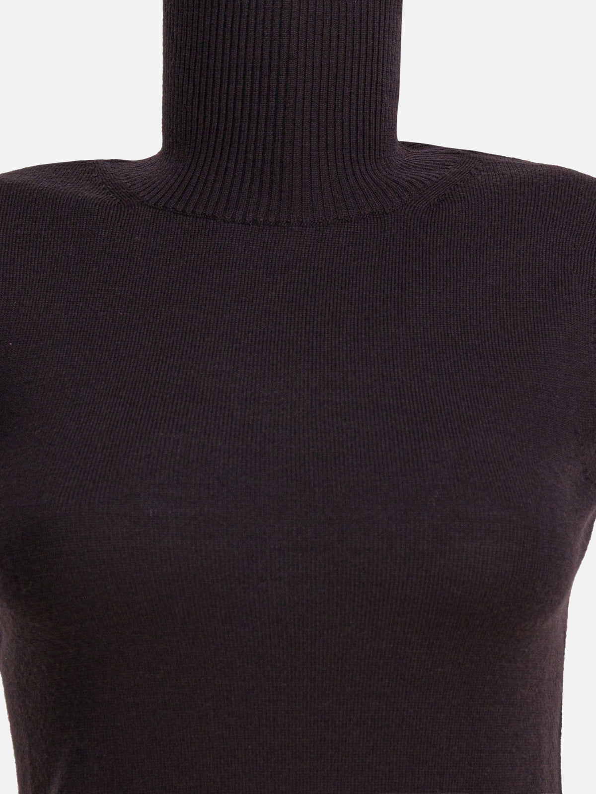 Max Mara Sportmax Smanicato con collo a lupetto Marrone - VIETTI