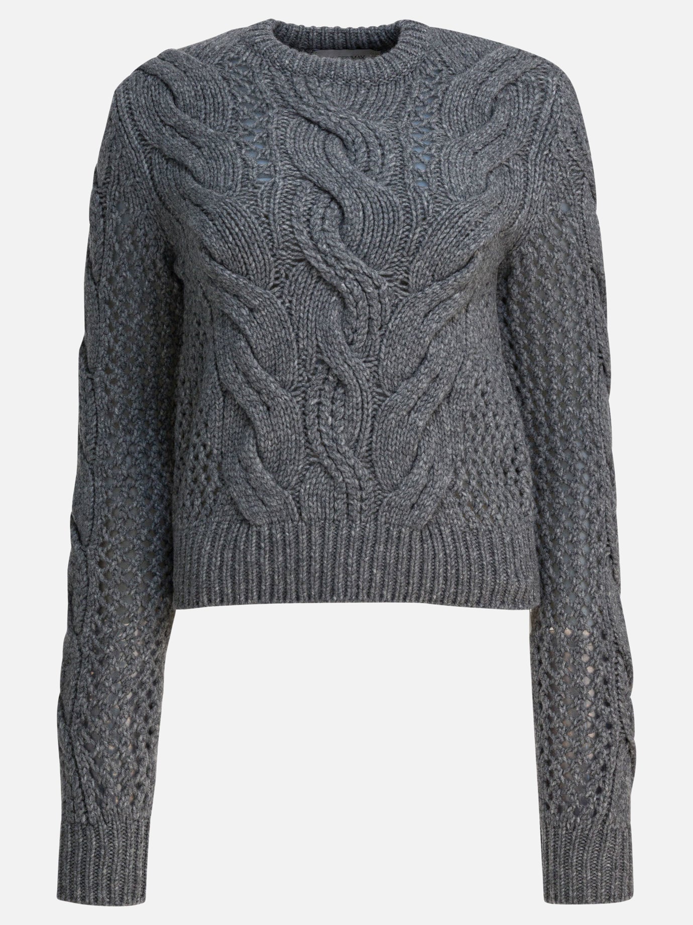 Maglioni girocollo Solid colour  Grigio - Max Mara Sportmax Donna | PDP | VIETTI Online Store | thumbnail