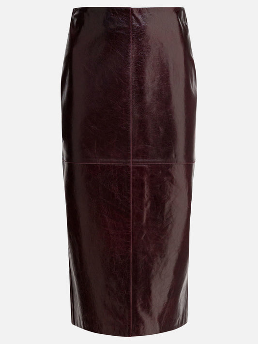 Gonne midi Solid colour  Bordeaux - Max Mara Sportmax Donna | PDP | VIETTI Online Store 
