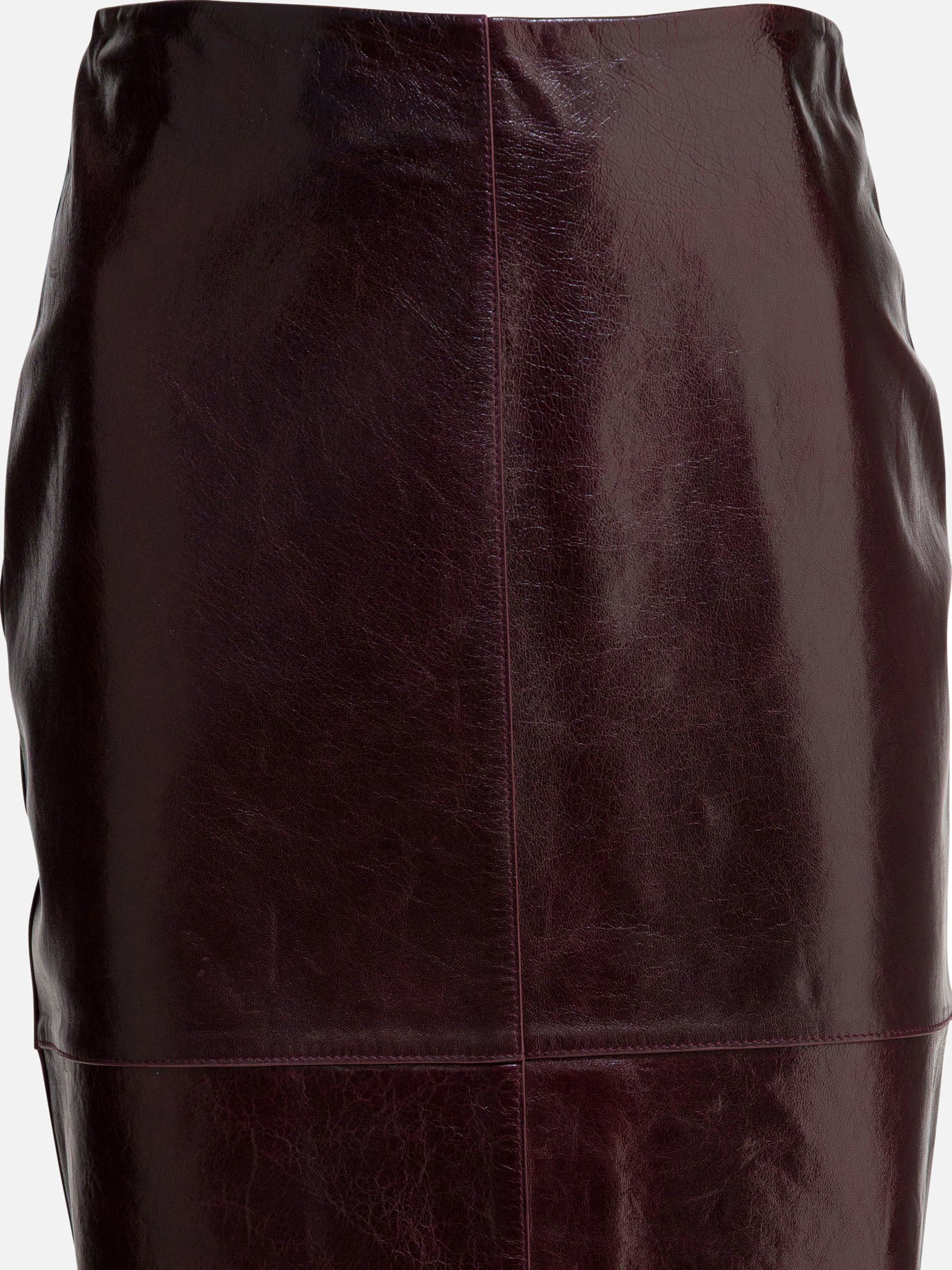 Gonne midi Solid colour  Bordeaux - Max Mara Sportmax Donna | PDP | VIETTI Online Store | Zoom-Modal_3
