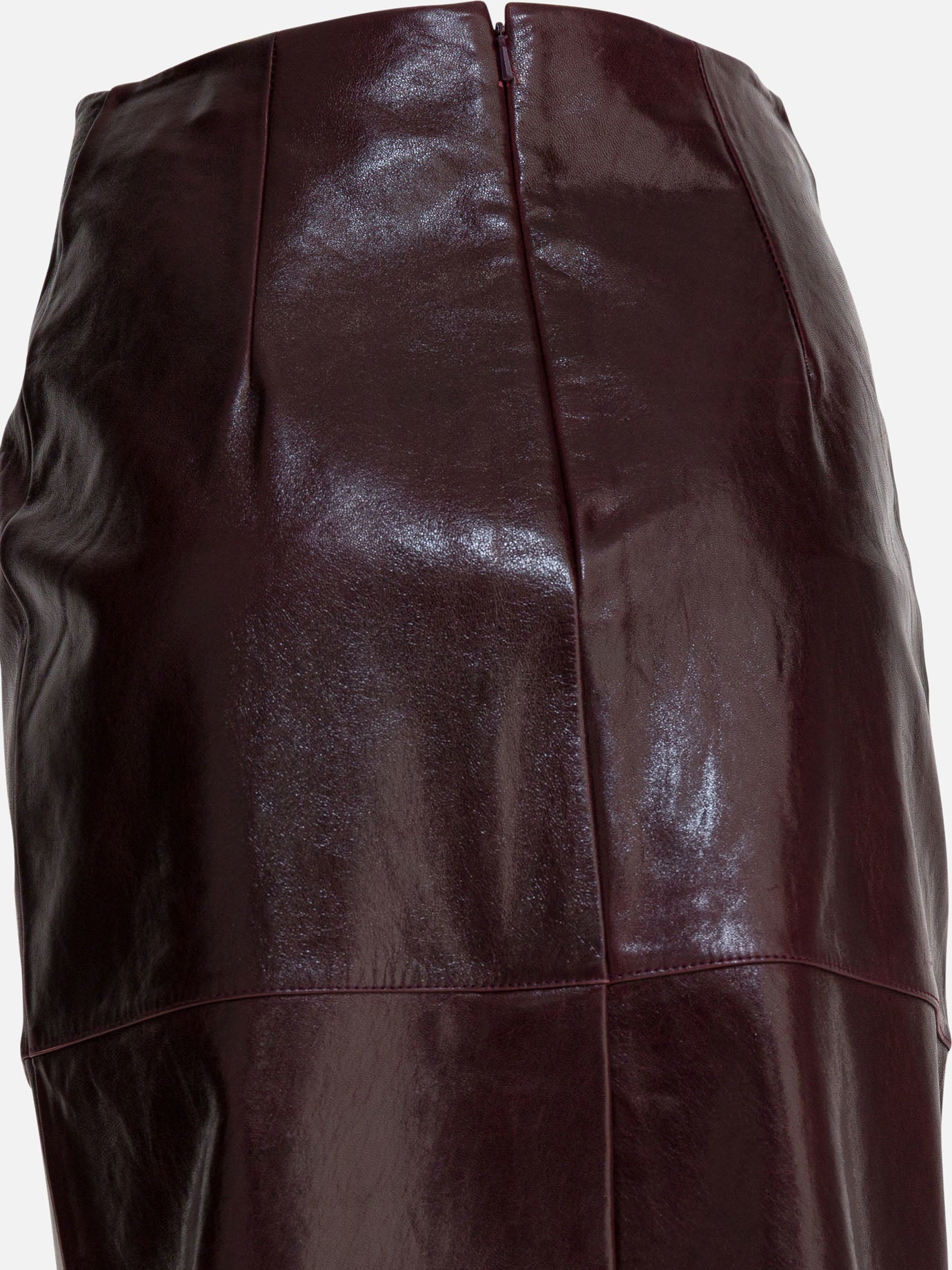 Gonne midi Solid colour  Bordeaux - Max Mara Sportmax Donna | PDP | VIETTI Online Store | Zoom-Modal_4
