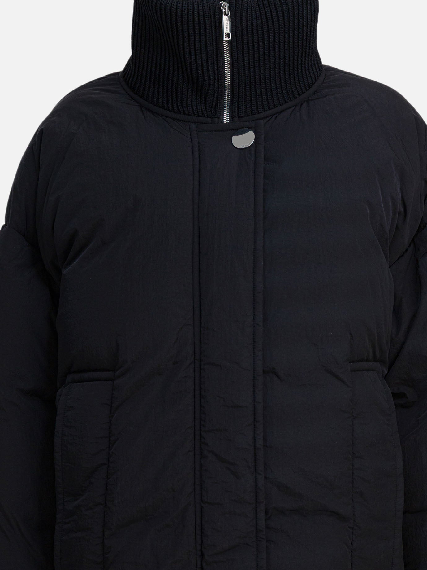 Down coats Solid colour  Black - Max Mara Sportmax Women | PDP | VIETTI Online Store | Zoom-Modal_3
