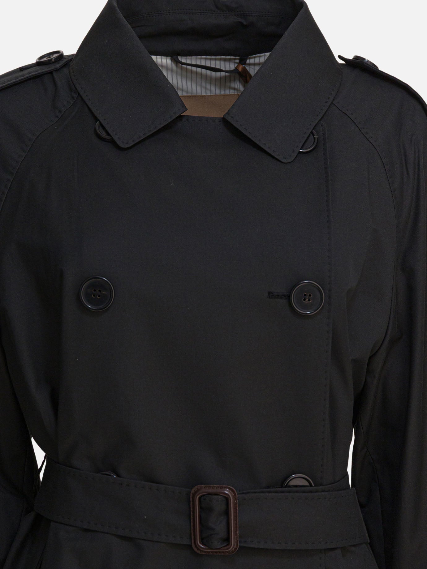 Raincoats & Trench coats Solid colour  Black - Max Mara The Cube Women | PDP | VIETTI Online Store | thumbnail_3