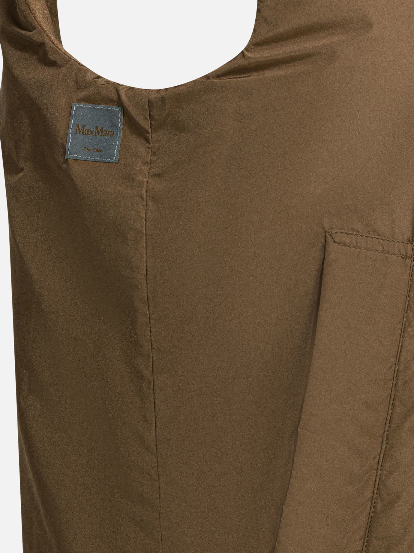 Vest jackets Solid colour  Brown - Max Mara The Cube Women | PDP | VIETTI Online Store | thumbnail_6