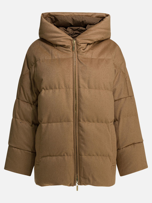 Down jackets Solid colour  Brown - Max Mara The Cube Women | PLP | VIETTI Online Store 
