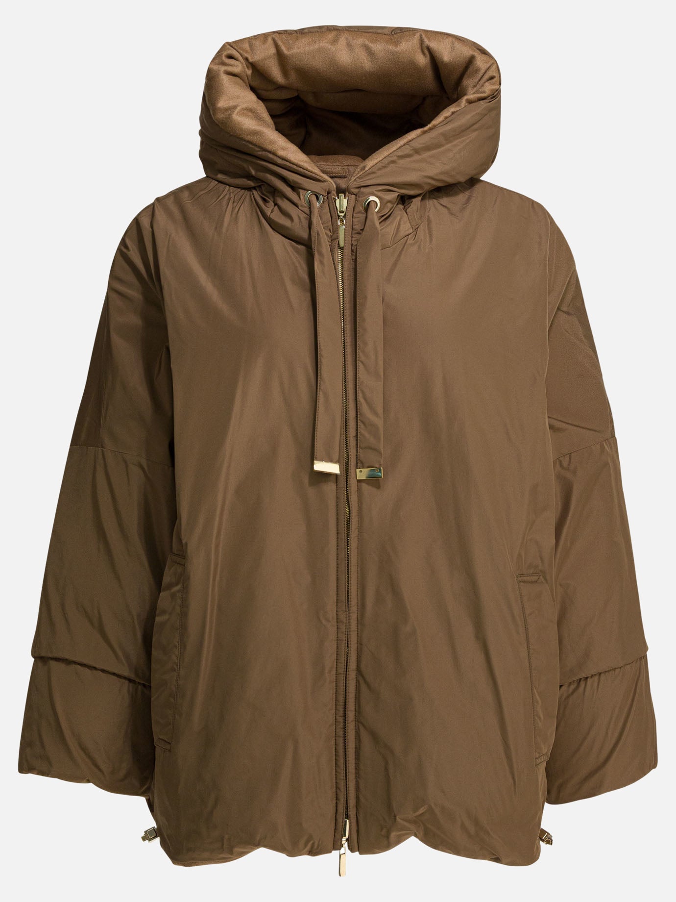 Down jackets Solid colour  Brown - Max Mara The Cube Women | PDP | VIETTI Online Store | Zoom-Modal_2
