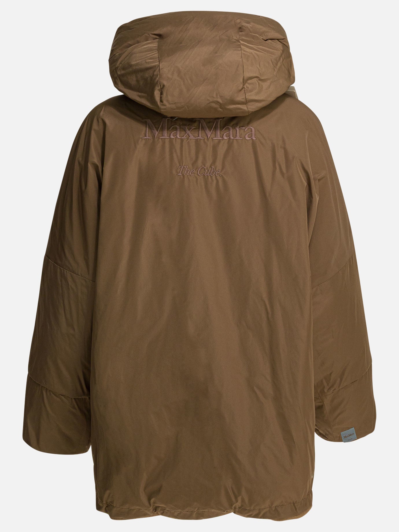Down jackets Solid colour  Brown - Max Mara The Cube Women | PDP | VIETTI Online Store | thumbnail_4