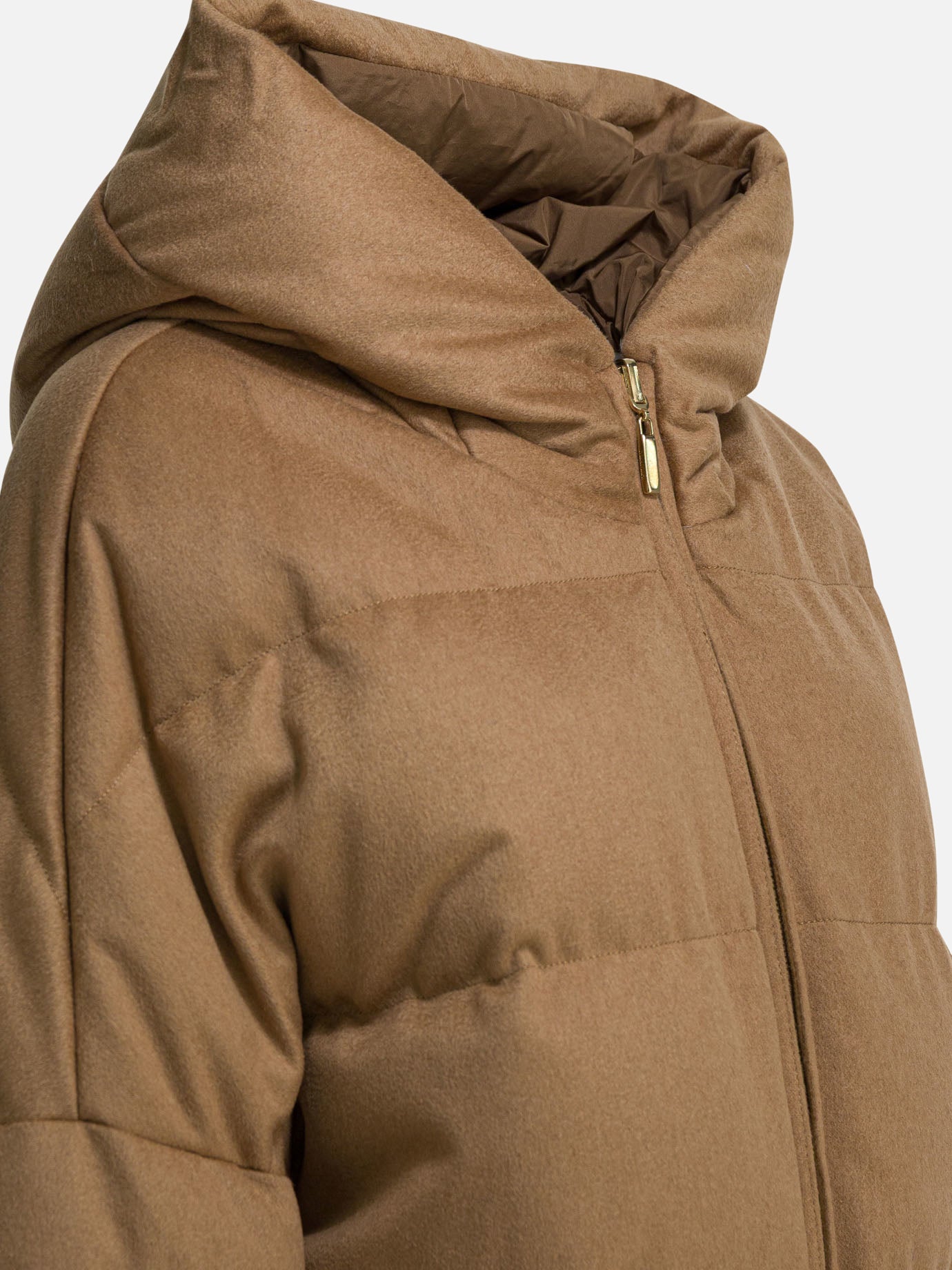 Down jackets Solid colour  Brown - Max Mara The Cube Women | PDP | VIETTI Online Store | thumbnail_5