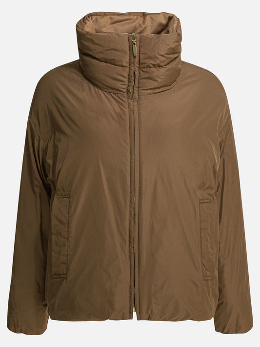 Down jackets Solid colour  Brown - Max Mara The Cube Women | PLP | VIETTI Online Store | 2
