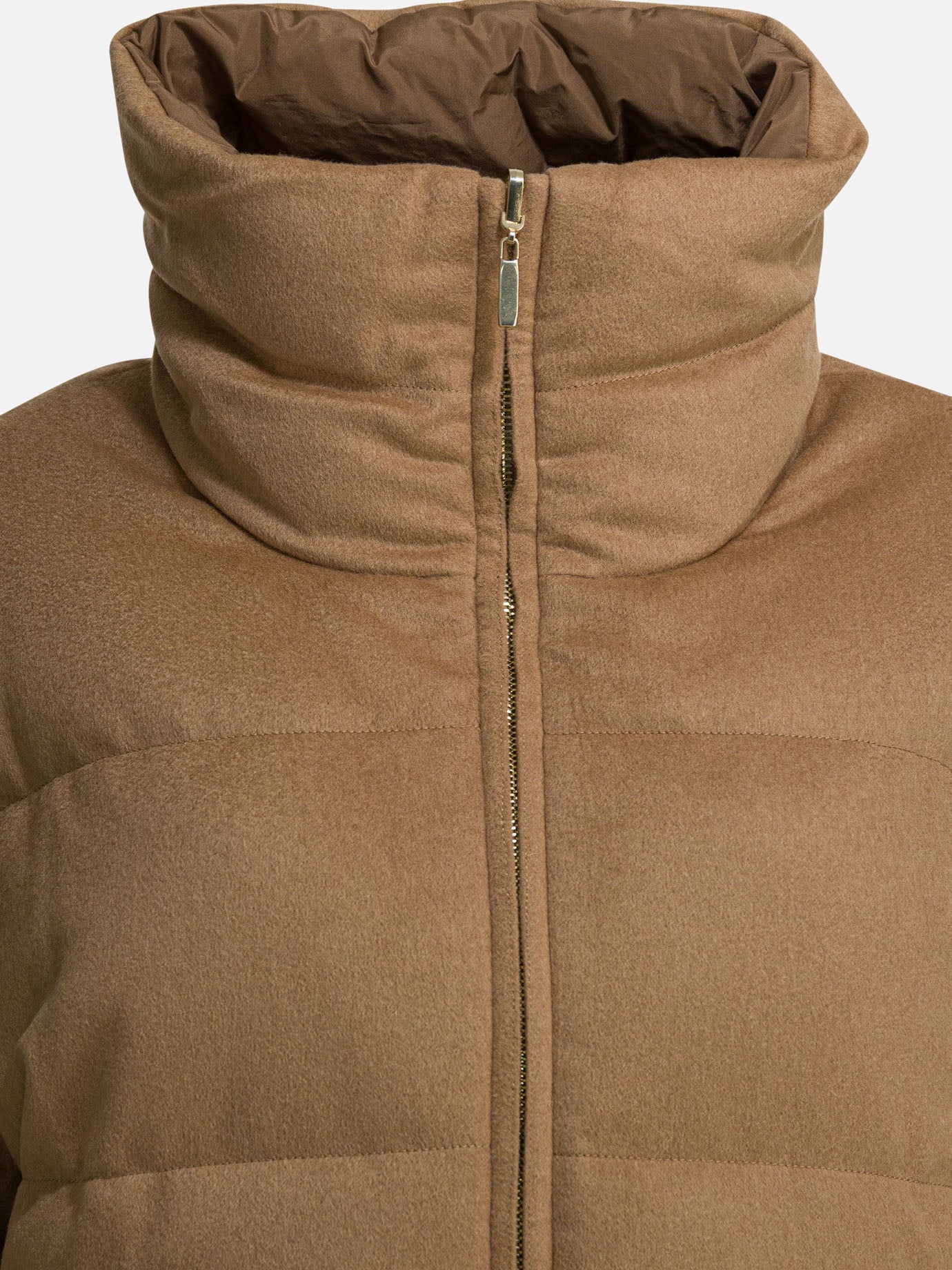 Down jackets Solid colour  Brown - Max Mara The Cube Women | PDP | VIETTI Online Store | Zoom-Modal_5
