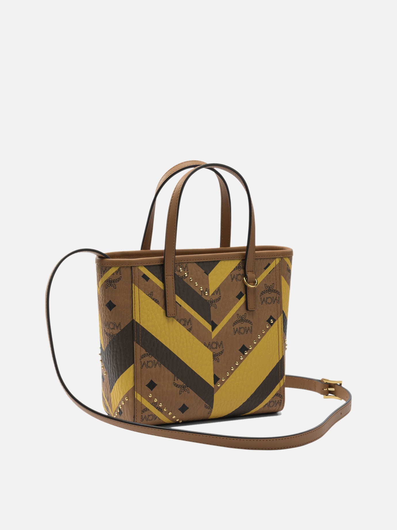 Borse mini 60% polyurethane 30% polyester 10% cotton  Marrone - Mcm Donna | PDP | VIETTI Online Store | Zoom-Modal_2
