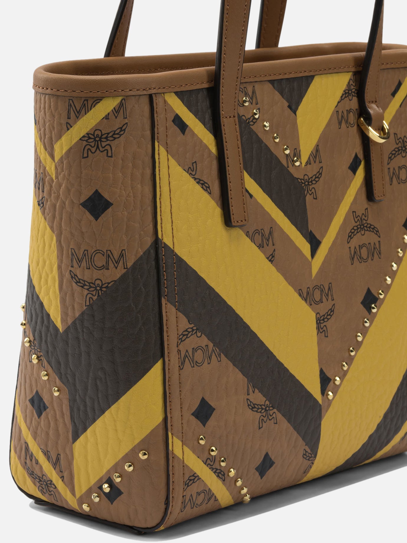 Borse mini 60% polyurethane 30% polyester 10% cotton  Marrone - Mcm Donna | PDP | VIETTI Online Store | thumbnail_4