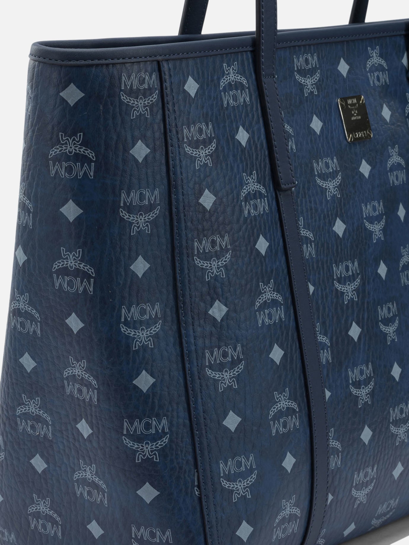 MCM ネイビー ボディバッグ Mcm 