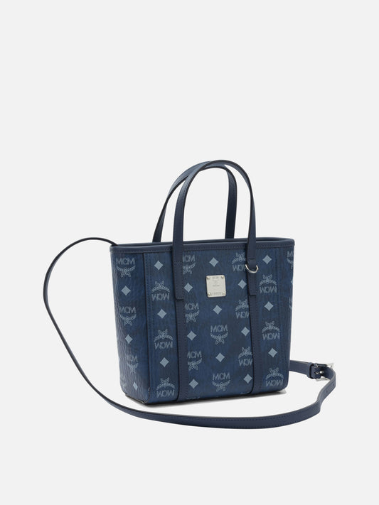 Borse mini 63% polyurethane 20% polyester 17% cotton  Blu - Mcm Donna | PDP | VIETTI Online Store | 2
