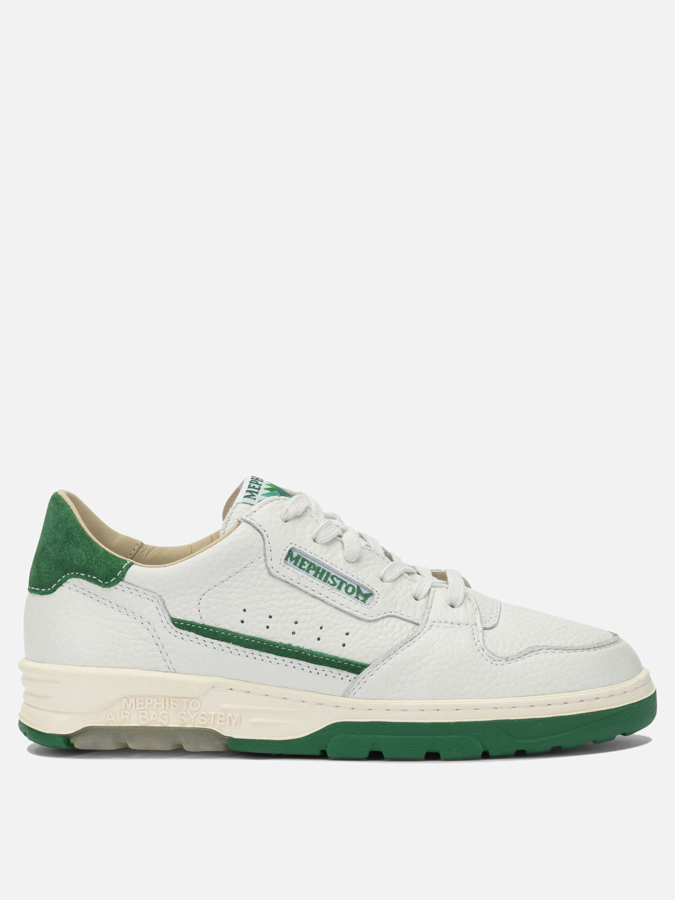 Sneaker basse 100% leather  Bianco - Mephisto Uomo | PDP | VIETTI Online Store | Zoom-Modal
