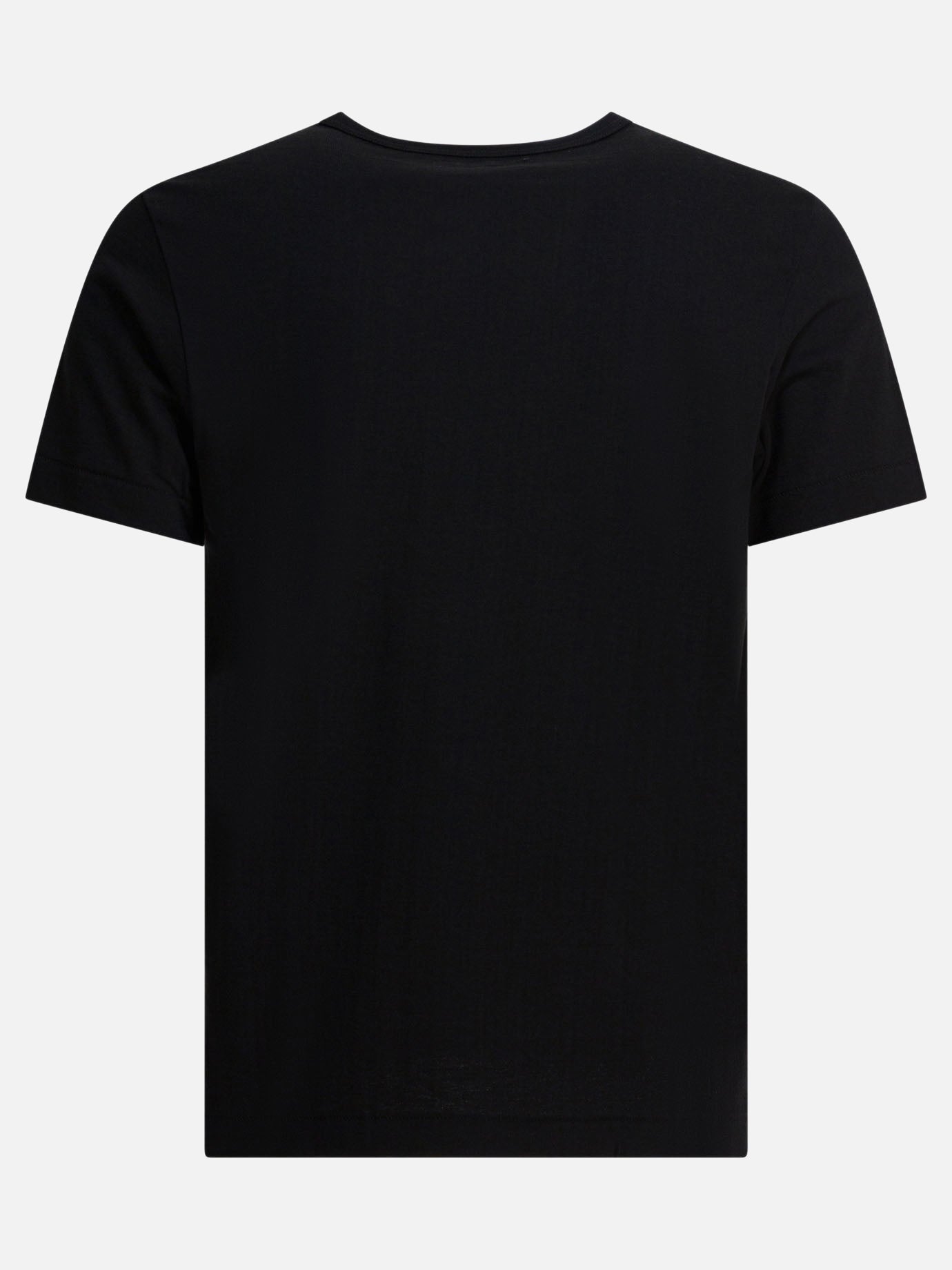 T-shirt girocollo Solid colour  Nero - Merz b. Schwanen Uomo | PDP | VIETTI Online Store | thumbnail_2