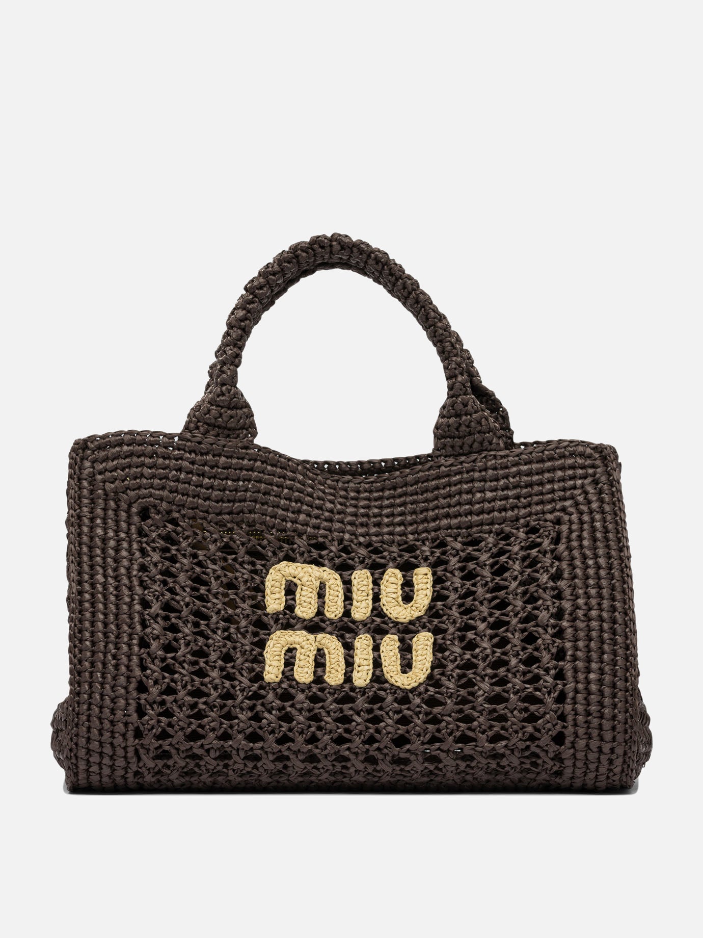 Small bags Logo  Brown - Miu Miu Women | PDP | VIETTI Online Store | thumbnail