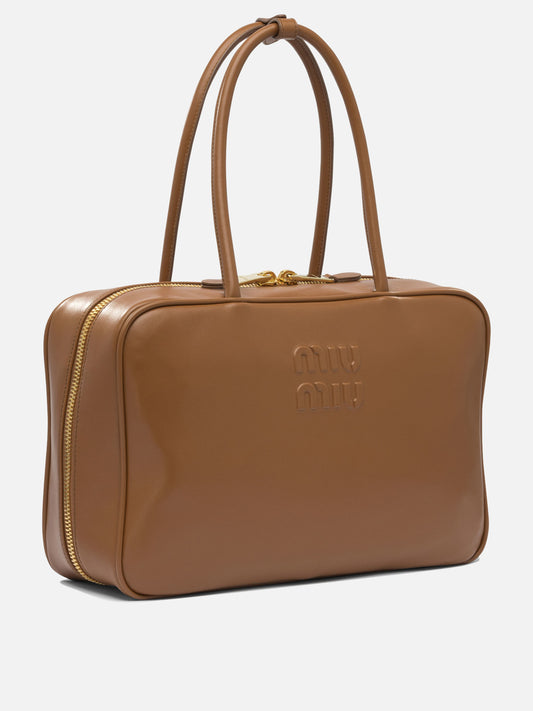 Miu Miu Borsa a mano "Beau" 20346894_UNI Brown 2
