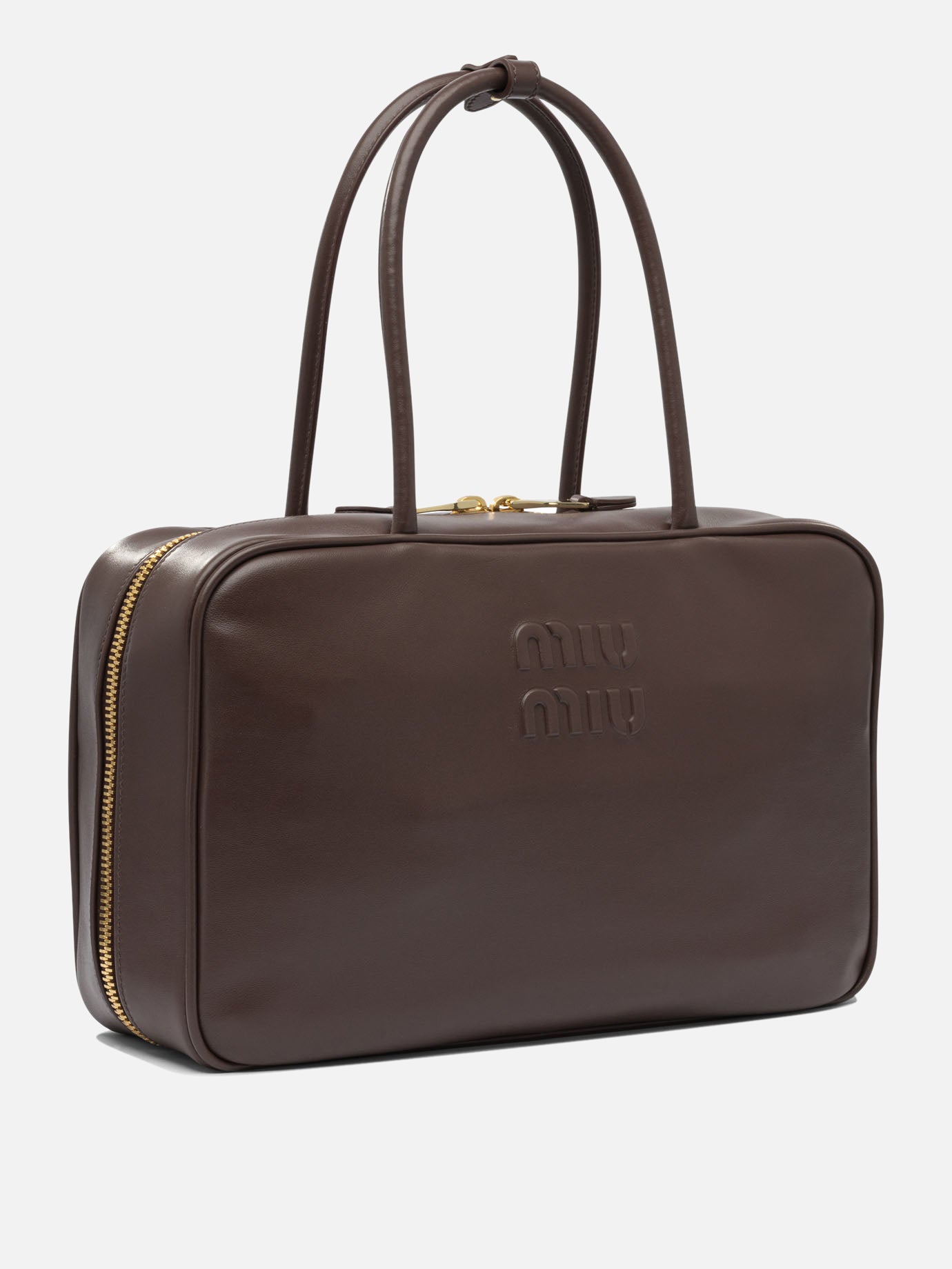 ◆送込◆【MIU MIU】Wander*レザー*バッグ Black Wander Matelassé Nappa Leather Micro Hobo Bag | Miu Miu