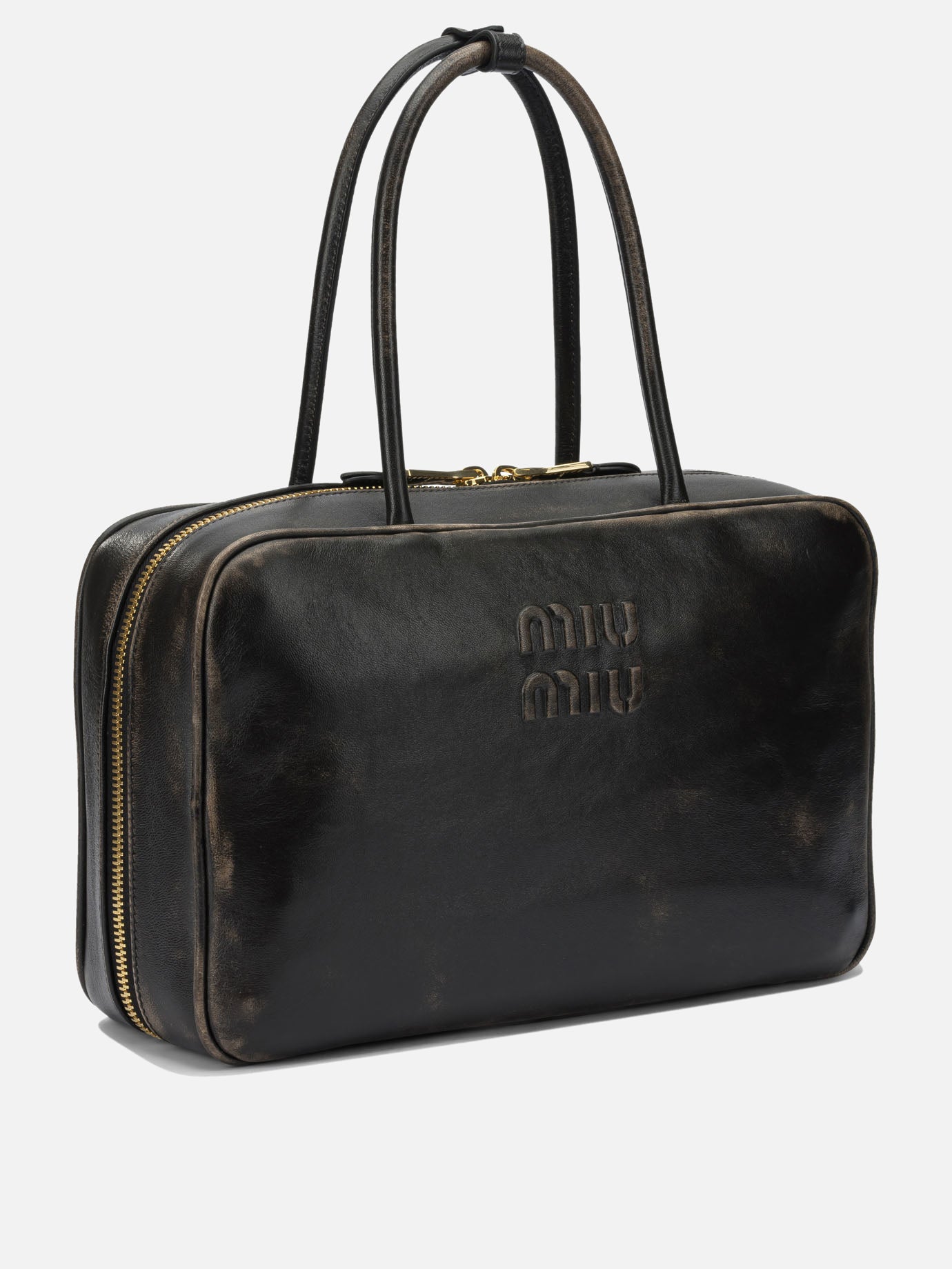 Borse medie Logo  Marrone - Miu Miu Donna | PDP | VIETTI Online Store | thumbnail_2