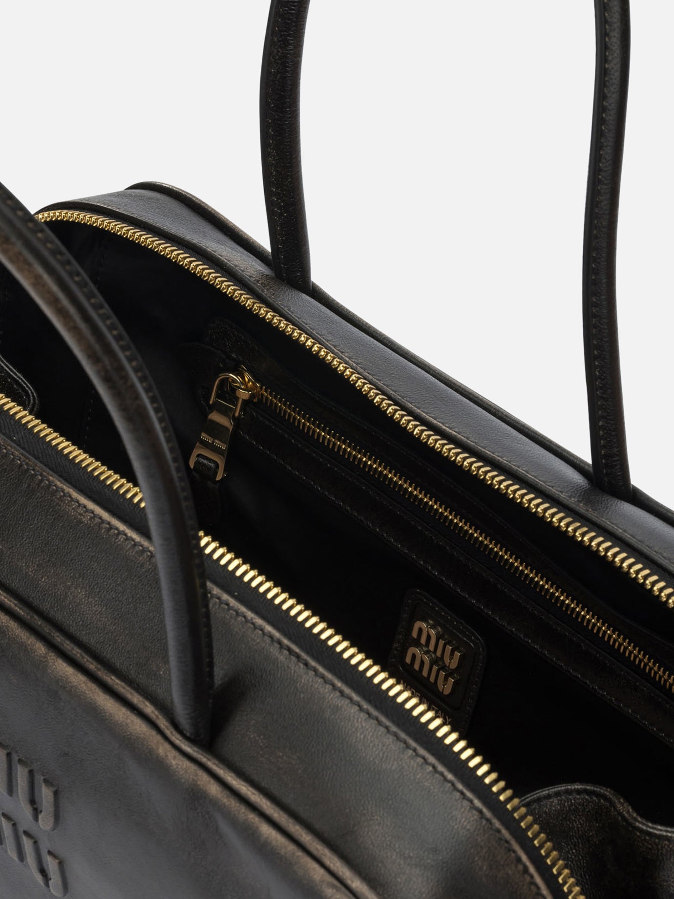 Borse medie Logo  Marrone - Miu Miu Donna | PDP | VIETTI Online Store | Zoom-Modal_5
