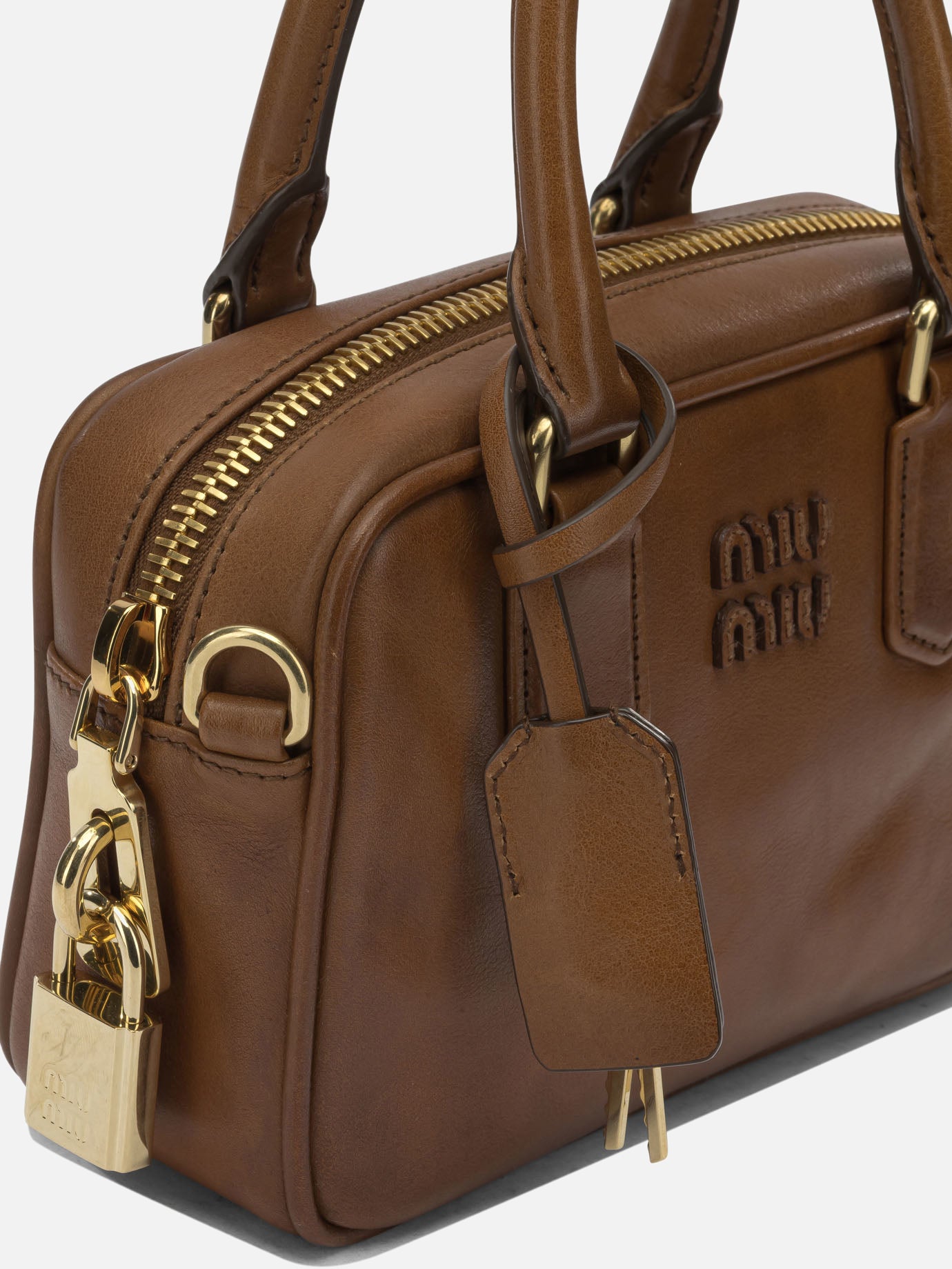 Small bags 100% calf leather  Brown - Miu Miu Women | PDP | VIETTI Online Store | thumbnail_4