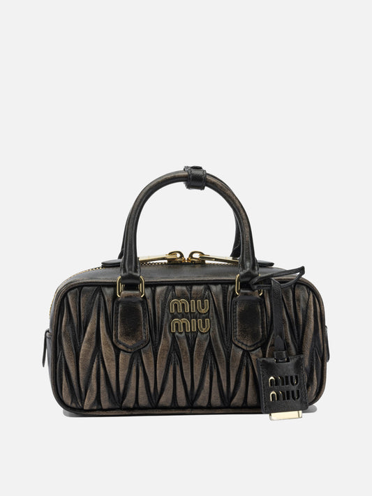 Small bags 100% lamb leather  Brown - Miu Miu Women | PLP | VIETTI Online Store 
