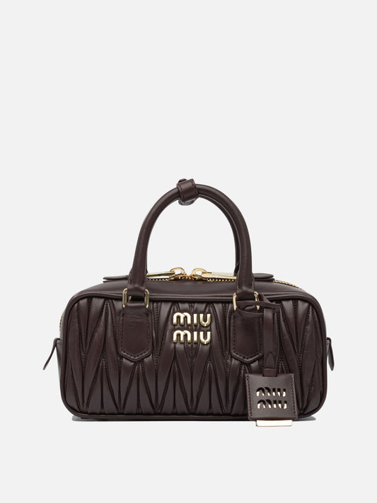 Borse piccole Logo  Marrone - Miu Miu Donna | PLP | VIETTI Online Store 
