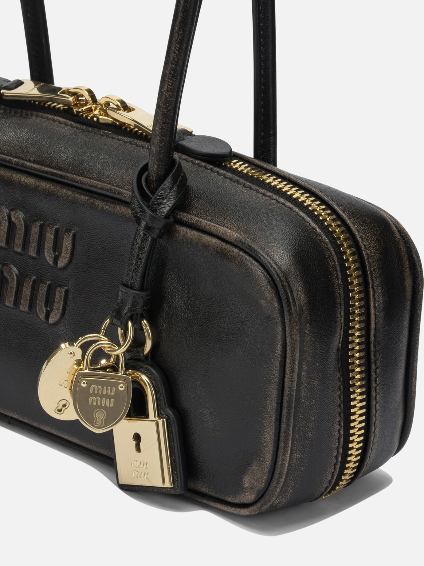 Borse piccole Logo  Marrone - Miu Miu Donna | PDP | VIETTI Online Store | thumbnail_4