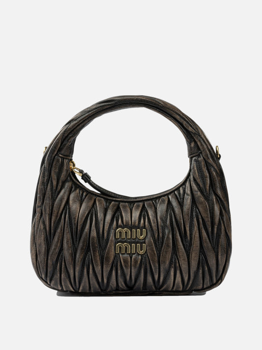Borse mini 100% lamb leather  Marrone - Miu Miu Donna | PDP | VIETTI Online Store 
