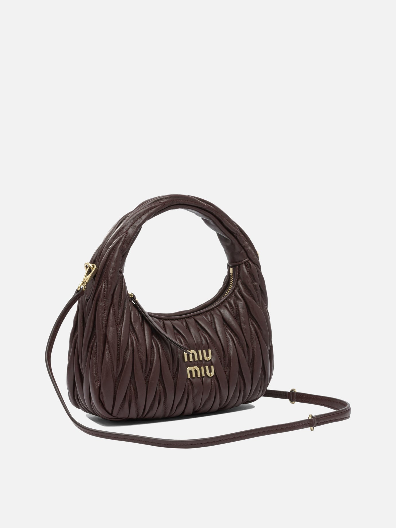 Borse piccole Logo  Bordeaux - Miu Miu Donna | PDP | VIETTI Online Store | thumbnail_2