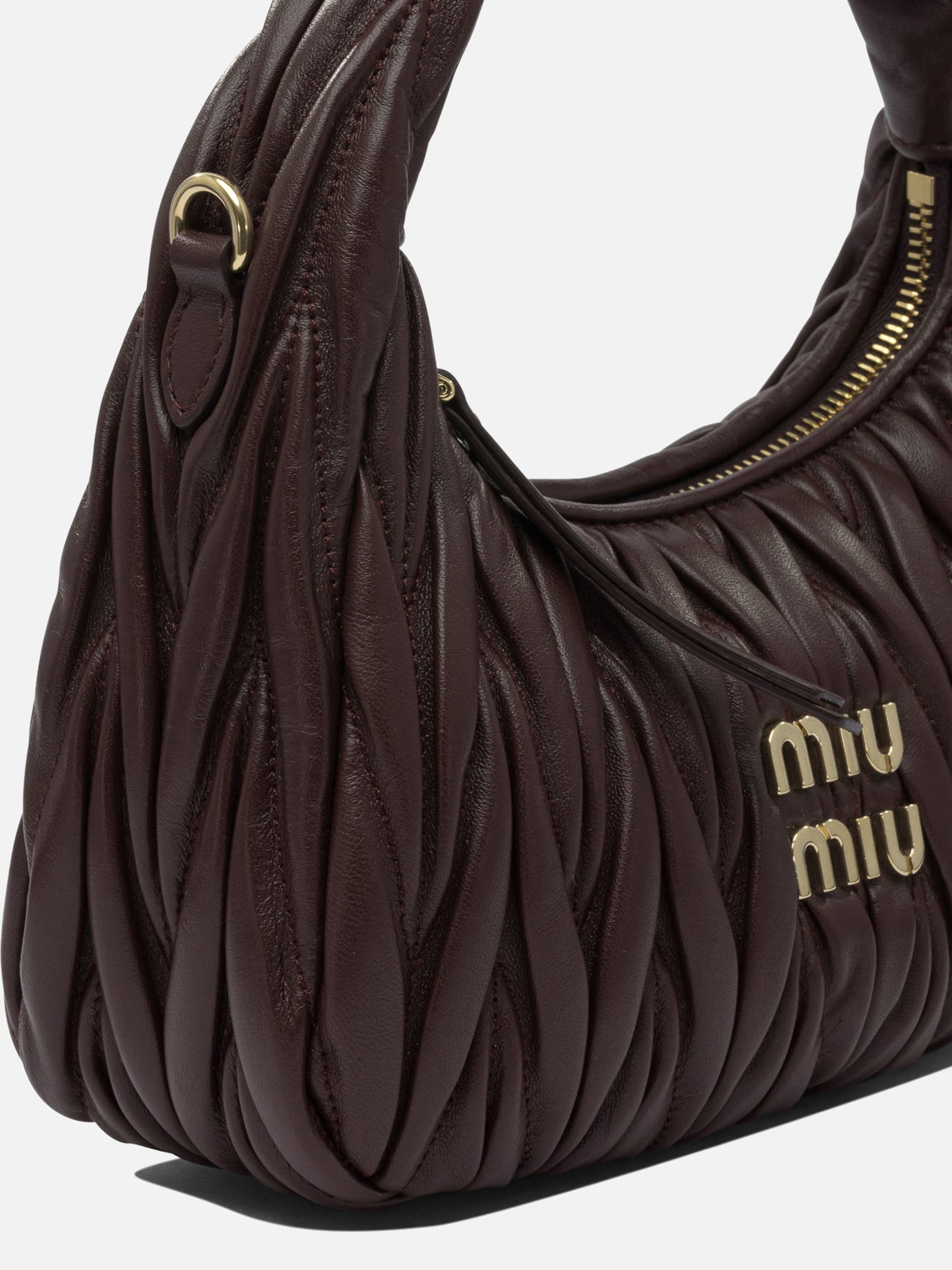 Borse piccole Logo  Bordeaux - Miu Miu Donna | PDP | VIETTI Online Store | thumbnail_4