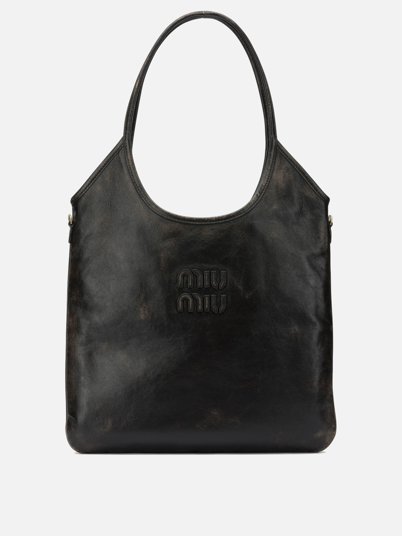 Borse medie Logo  Marrone - Miu Miu Donna | PDP | VIETTI Online Store | thumbnail