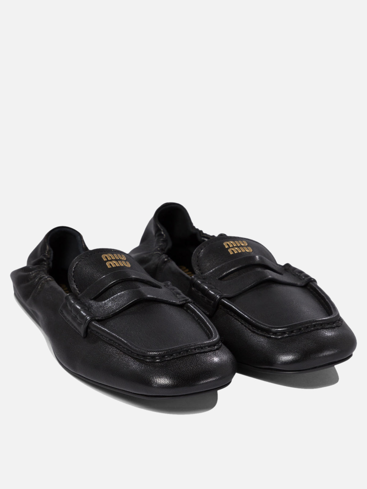 Miu Miu "Ruches" loafers Black