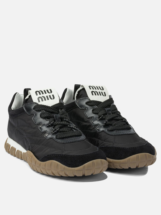 Sneaker basse 5E417E  Nero - Miu Miu Donna | PLP | VIETTI Online Store | 2
