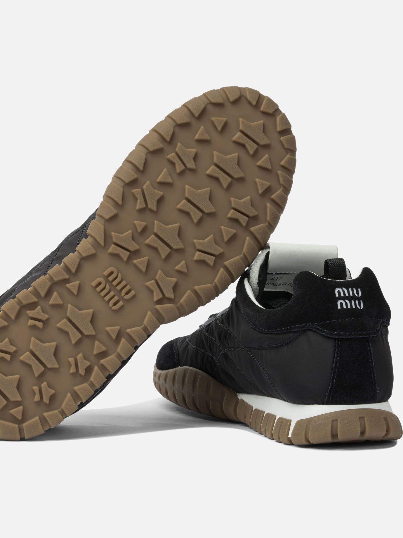 Sneaker basse 5E417E  Nero - Miu Miu Donna | PDP | VIETTI Online Store | thumbnail_5
