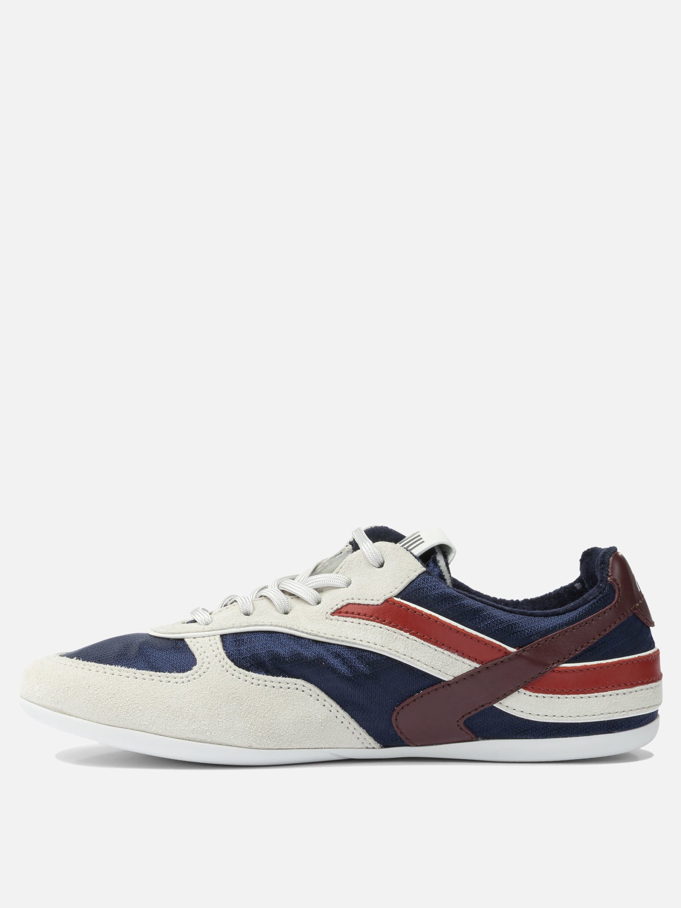 Sneaker basse 100% polyester - 100% rubber  Blu - Miu Miu Donna | PDP | VIETTI Online Store | Zoom-Modal_3
