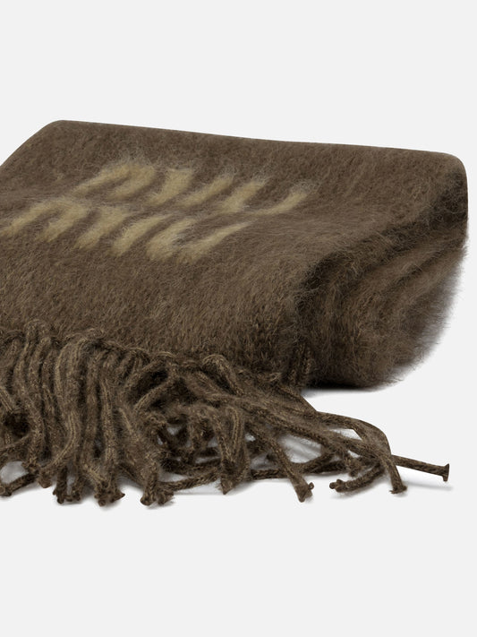 Sciarpe con frange 5FS062  Marrone - Miu Miu Donna | PLP | VIETTI Online Store | 2

