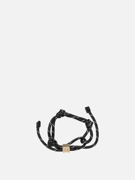 Miu Miu Rope bracelet Black

