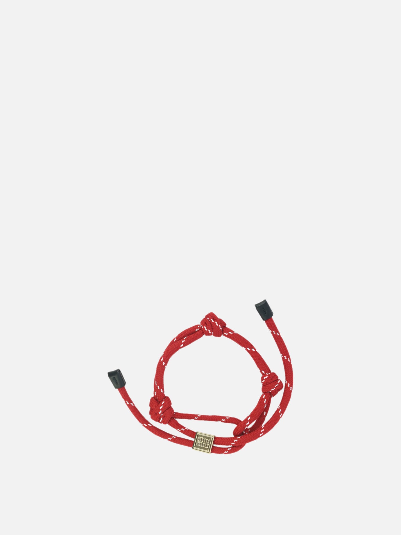 Bracelets & Anklets 100% cotton  Red - Miu Miu Women | PDP | VIETTI Online Store | thumbnail